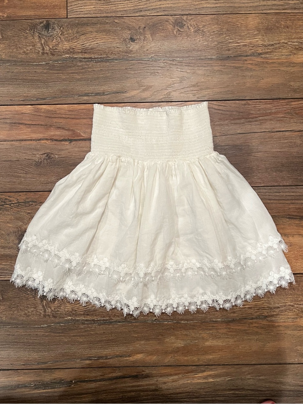 Peixoto White Skirt Medium